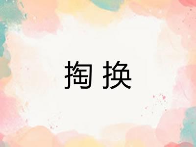 掏换