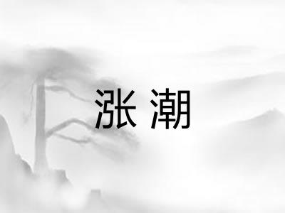 涨潮