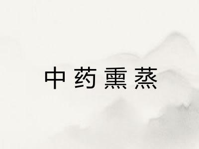 中药熏蒸