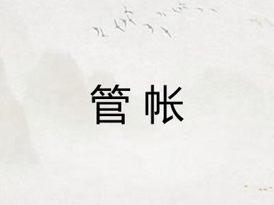管帐