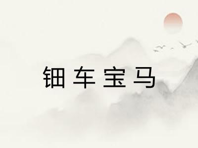 钿车宝马