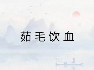 茹毛饮血
