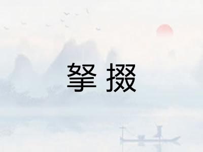 拏掇