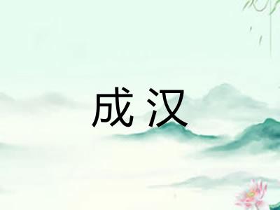 成汉