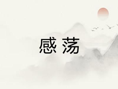 感荡