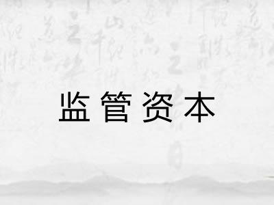 监管资本