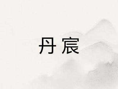 丹宸
