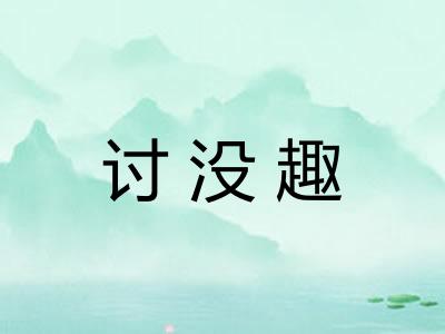 讨没趣