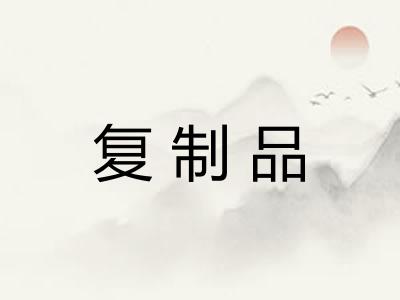 复制品