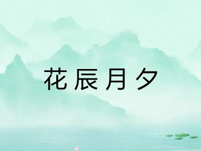 花辰月夕