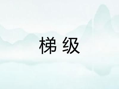 梯级
