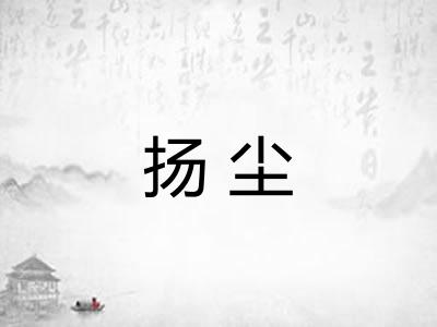 扬尘