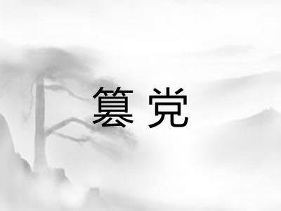 篡党