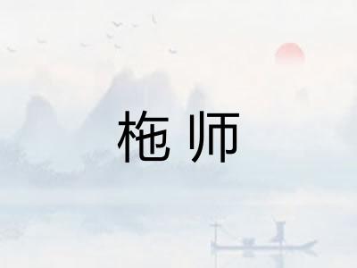 柂师