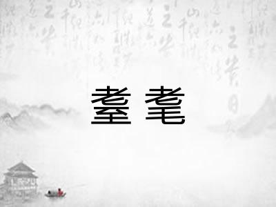耋耄