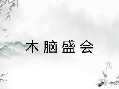 木脑盛会