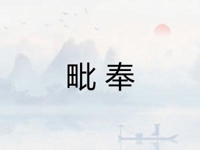 毗奉