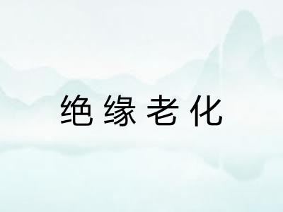 绝缘老化