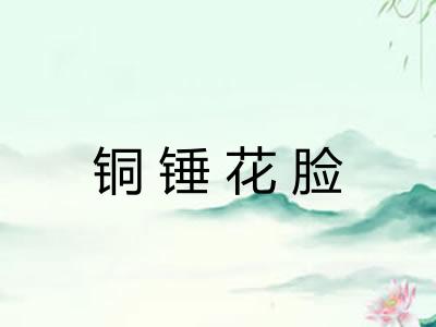 铜锤花脸