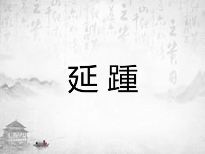 延踵